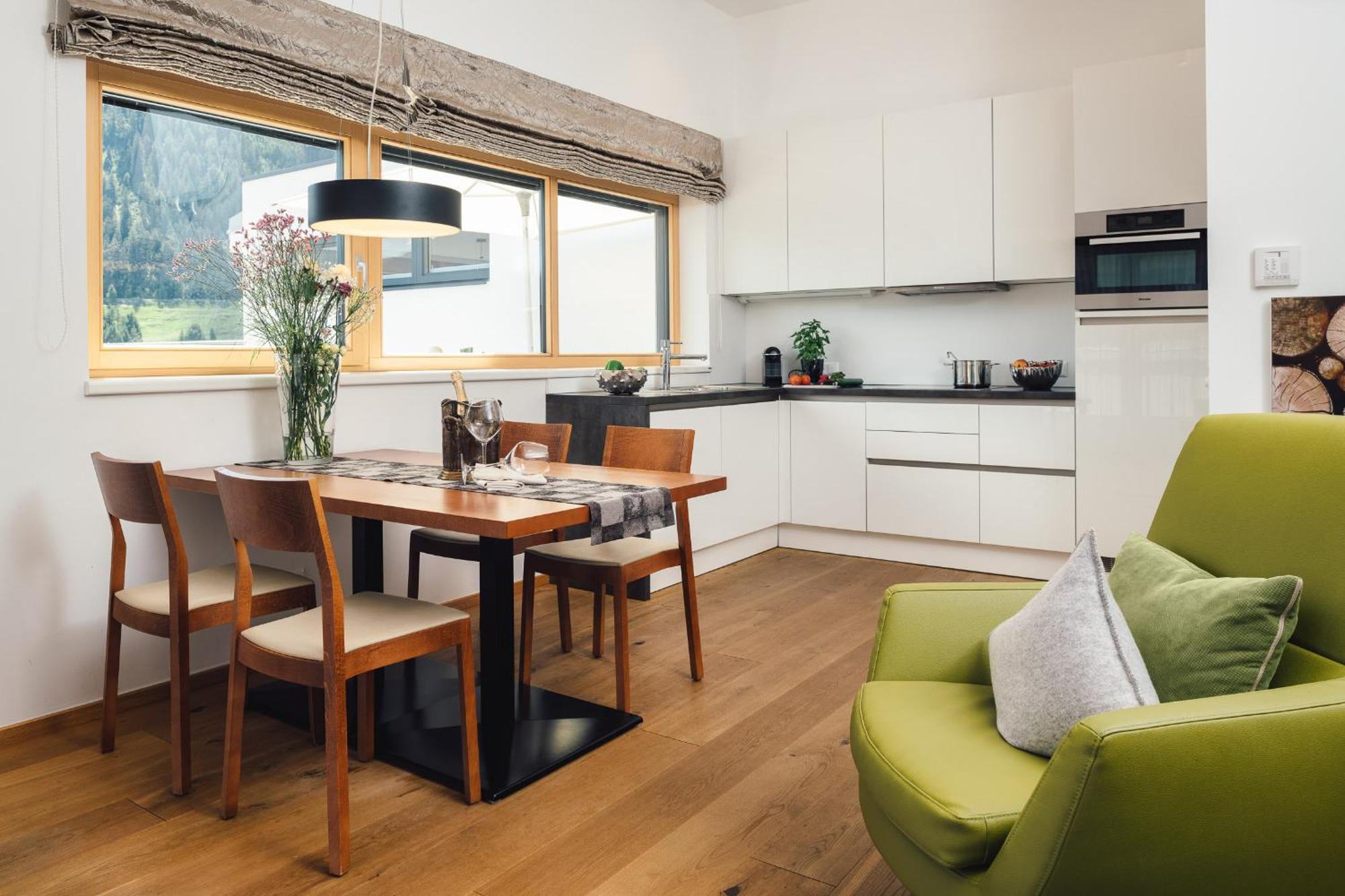 Schneeweiss Lifestyle - Apartments - Living Serfaus Bilik gambar